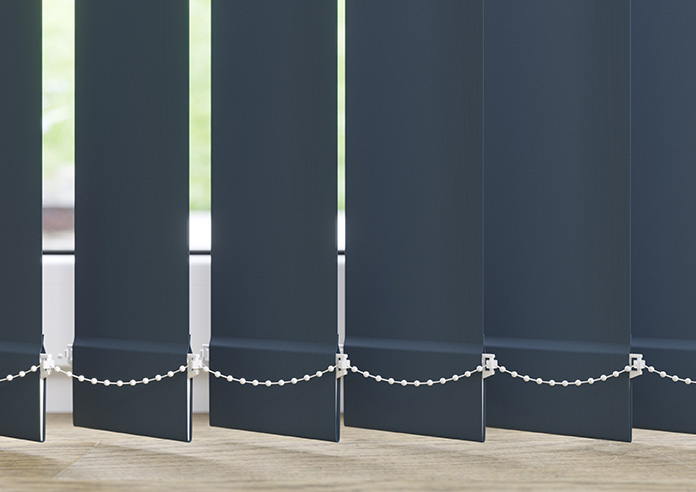 Trinity (FR Blackout), Blue Depths - Vertical Blind Slats - Image 3